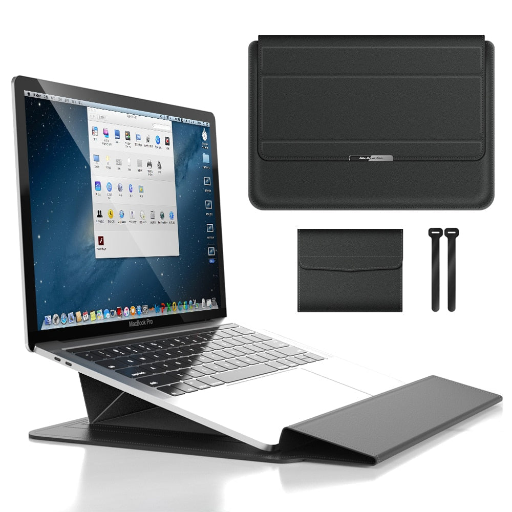 Versatile Laptop Sleeve & Stand Combo for Ultimate Comfort