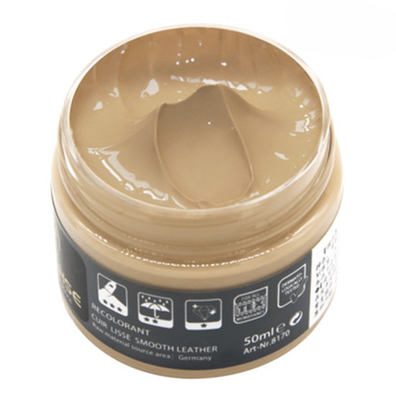 Leather Repair Balm for Furniture, Couches, Car Seats, Boots & Jackets - Scratch & Scuff Restorer, Color Match Cream for All Leather Goods