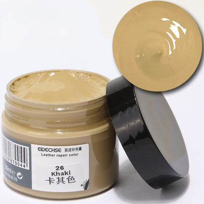 Leather Repair Balm for Furniture, Couches, Car Seats, Boots & Jackets - Scratch & Scuff Restorer, Color Match Cream for All Leather Goods