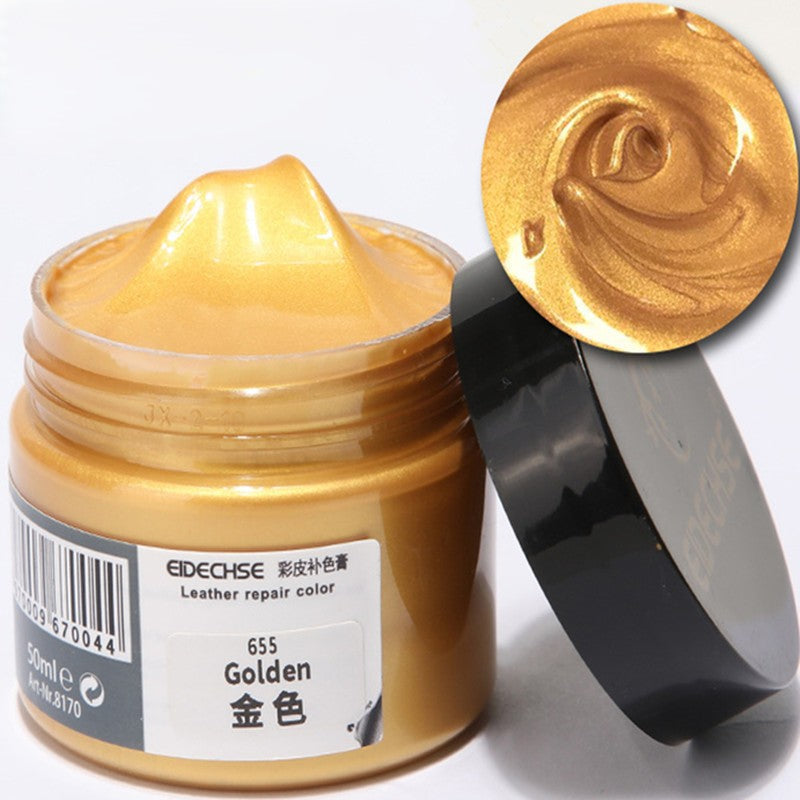 Leather Repair Balm for Furniture, Couches, Car Seats, Boots & Jackets - Scratch & Scuff Restorer, Color Match Cream for All Leather Goods