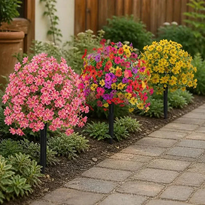 BLOOMCHARM – Artificial Flowers for Vibrant Outdoor Styling
