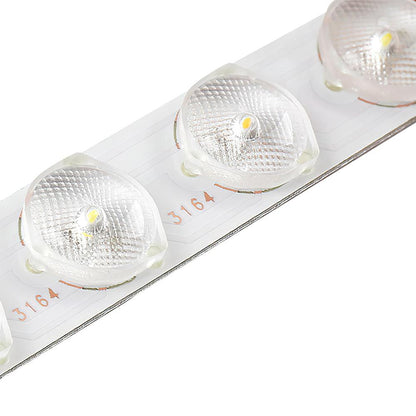 Dimmable Hardwired Ceiling Light Fixture Wood Rim Acrylic Shade 5-Color Temperature Adjustable LED Module for Kitchen Bedroom Living Room