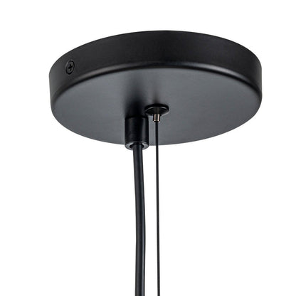 Multi-Sphere Glass Ceiling Fixture 20 in Brushed Metal Finish Adjustable Height 6-Light G9 for Dining Room Kitchen Island Contemporary Home