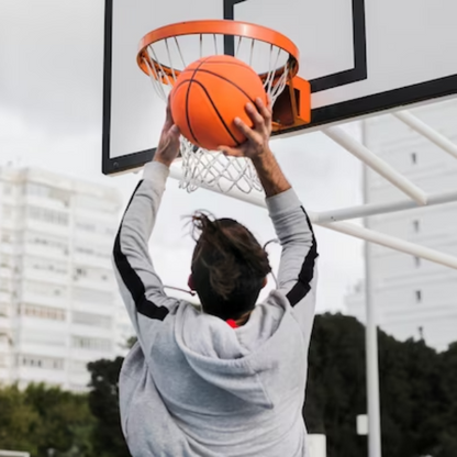 Quiet Indoor Basketball with Soft Bounce for Apartments, Kids' Rooms & Home Training | Silent Play