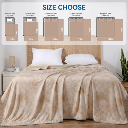 Cozy Nights | Cooling Throw Blanket for Hot Sleepers with Arc-Chill Technology | Lightweight & Breathable Summer Comfort