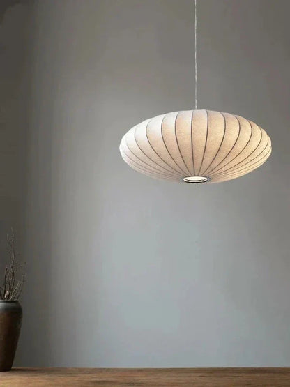 Crystal Ceiling Light 12 in Fabric Shade Fixture for Dining Room Living Room Hallway Decorative Hanging Lamp Glam Style