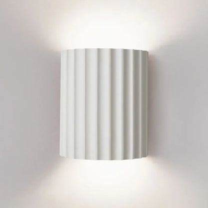 Round LED Wall Sconce Light for Bedroom, Living Room & Hallway – Modern Minimalist Accent Lighting Fixture in 4 Colors