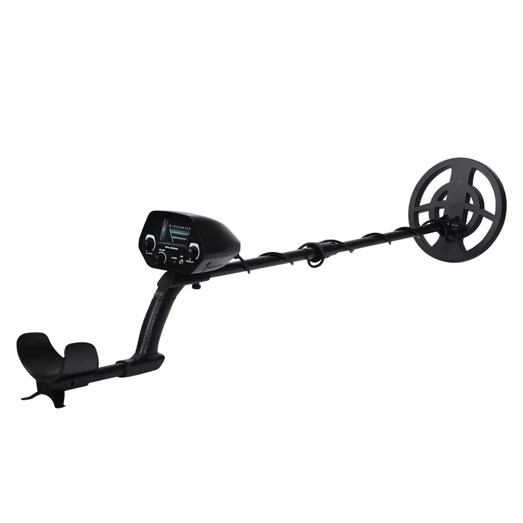 Handheld Treasure Finder with Waterproof Coil & Adjustable Shaft for Gold, Silver, Coins & Relics | Beach & Land Detection