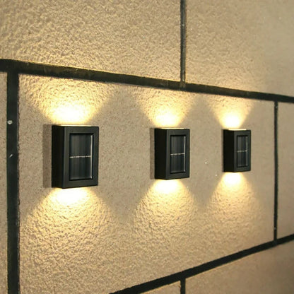 Cordless Solar-Powered LED Garden Light with Dusk Sensor – Weatherproof Outdoor Wall Fixture for Patio, Fence, Pathway & Yard
