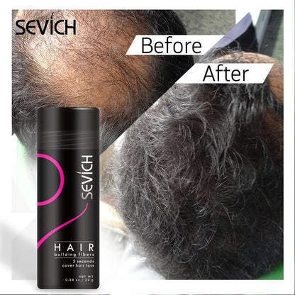 Hair Fiber Powder for Thinning Hair & Bald Spots – Instant Root Coverage & Natural Volume for Women & Men
