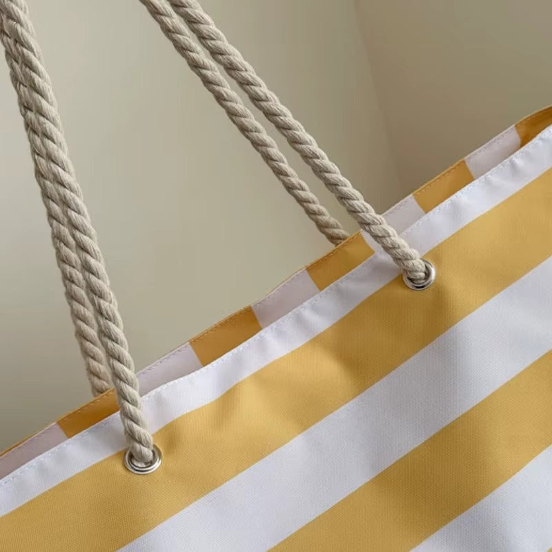 Large Waterproof Tote for Beach - Sandproof Pool and Travel Bag