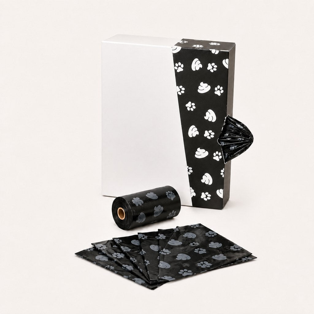 Ortekor Reusable Male Dog Urine Collection Wrap with 50 Bags - Indoor Marking & Accident Support