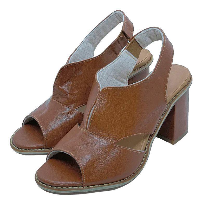 Women's Block Heel Open Toe Sandals for Work & Special Occasions Cushioned Footbed Stable Heel Dressy Evening Shoe