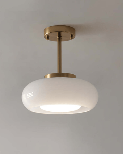 Spherical Glass Hanging Light 16 Inches Warm Glow Iron Frame E27 Socket for Kitchen Island Dining Room Modern Downlight Fixture