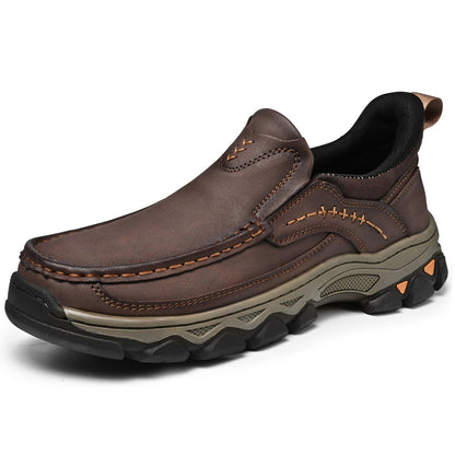 Men's Arch Support Loafers for All-Day Comfort & Posture Alignment – Cushioned Sole, Non-Slip Tread, Breathable Upper – Perfect for Work