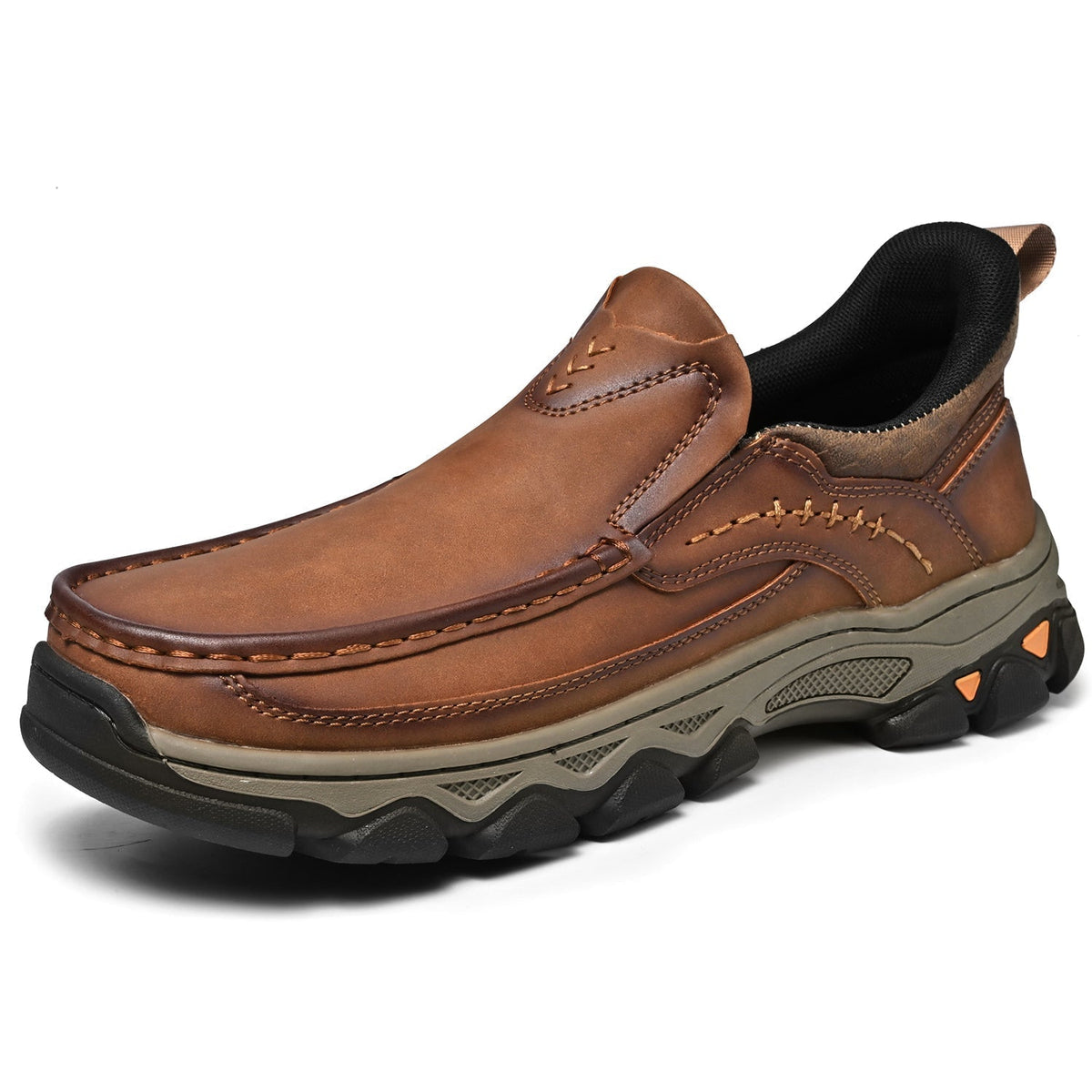 Men's Arch Support Loafers for All-Day Comfort & Posture Alignment – Cushioned Sole, Non-Slip Tread, Breathable Upper – Perfect for Work