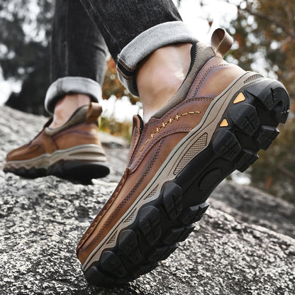 Men's Arch Support Loafers for All-Day Comfort & Posture Alignment – Cushioned Sole, Non-Slip Tread, Breathable Upper – Perfect for Work