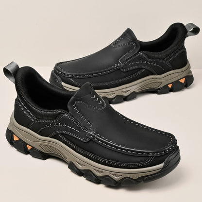 Men's Arch Support Loafers for All-Day Comfort & Posture Alignment – Cushioned Sole, Non-Slip Tread, Breathable Upper – Perfect for Work