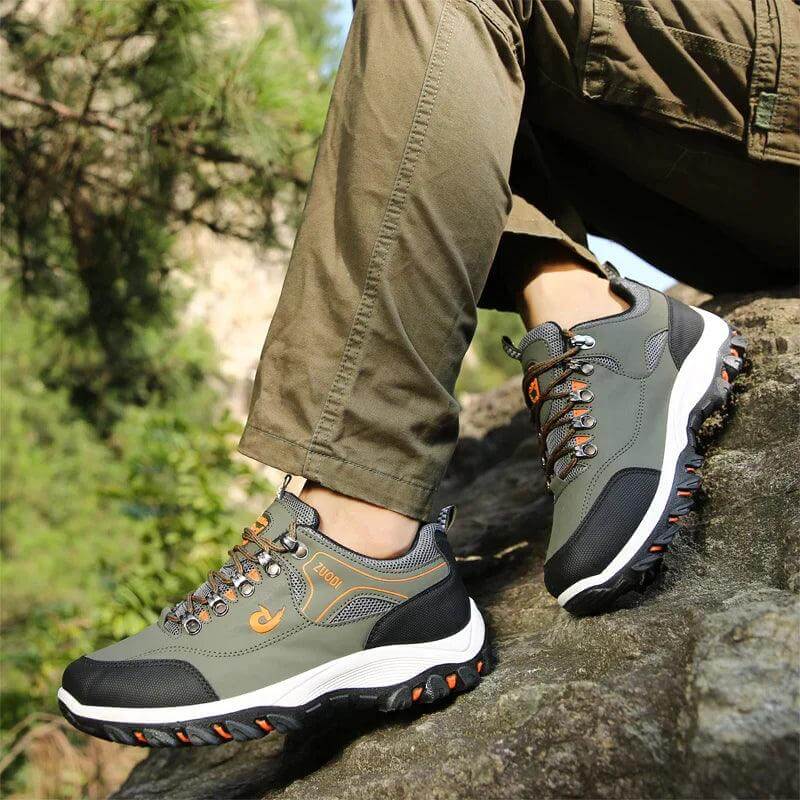 Lightweight Breathable Footwear with Arch Support for Men – Daily Comfort Sneakers for Walking Hiking Casual Outdoor Use