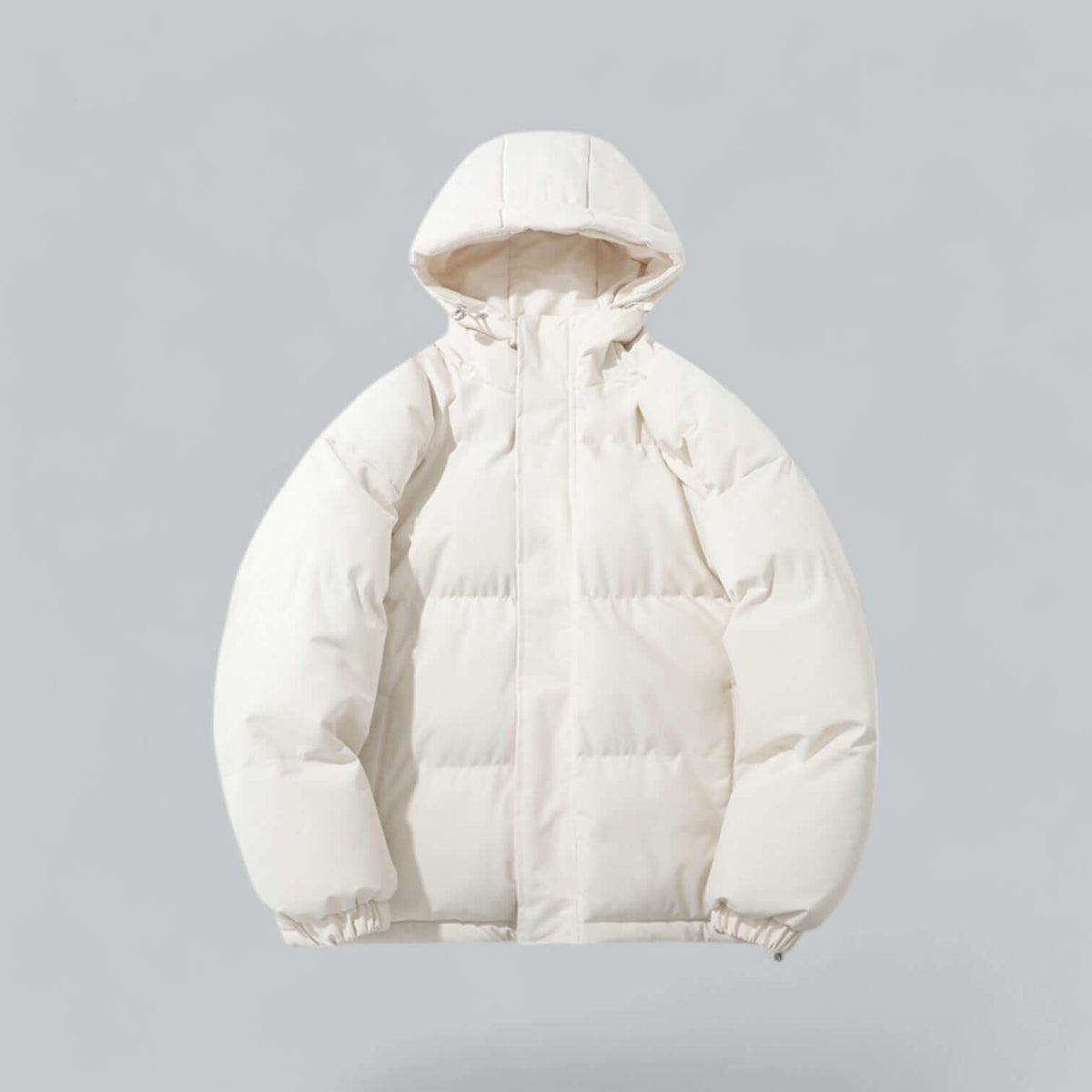 Insulated Button-Front Parka with Removable Hood for Men – Cold Weather Outerwear for Winter Commutes & Outdoor Activities