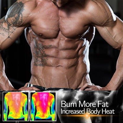 Thermal Compression Workout Tank for Men – Heat-Activated Sweat Enhancer for Fitness & Core Support