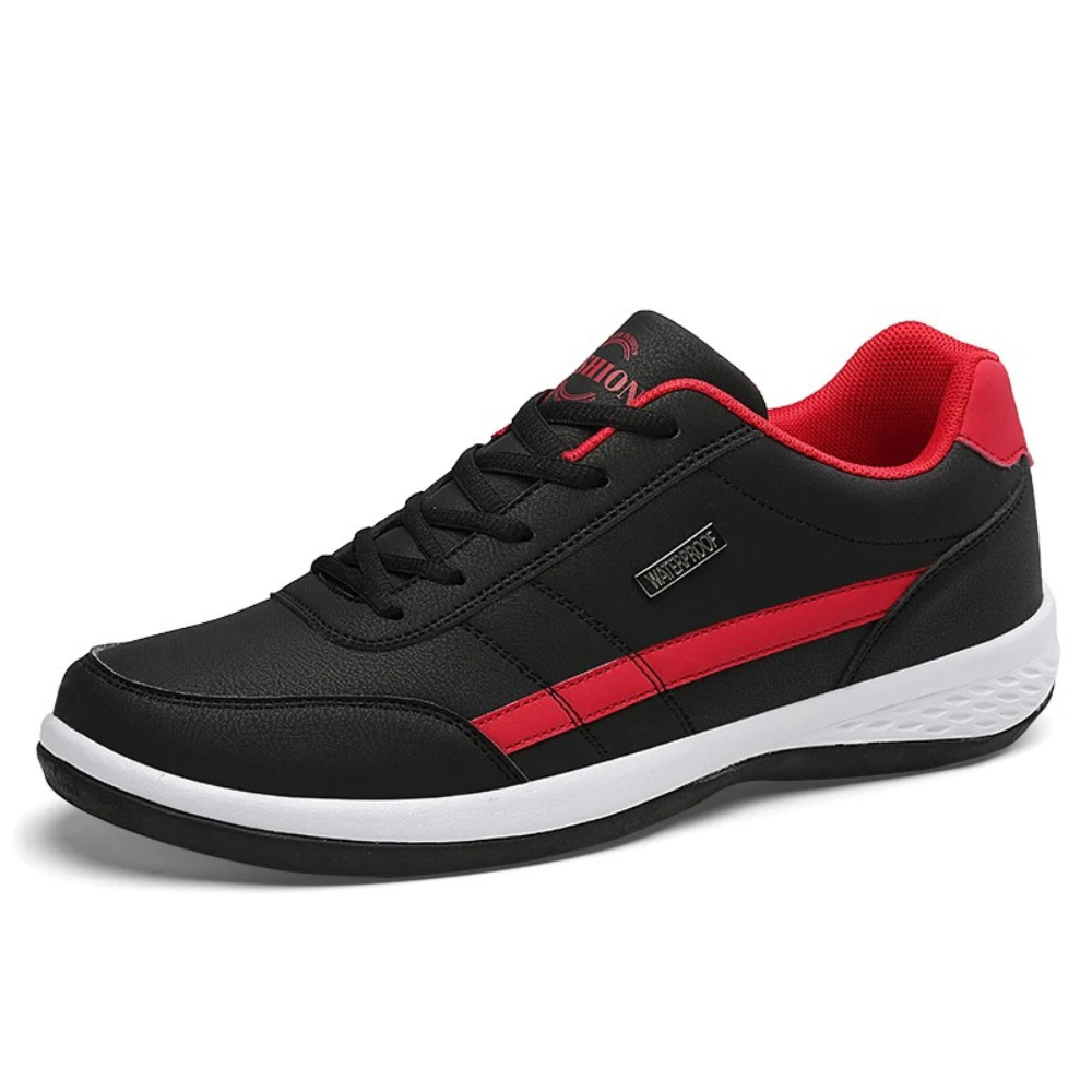 Supportive Lace-Up Sneakers for Men with Arch Support & Breathable Design | Comfort Walking Shoes for Everyday Wear