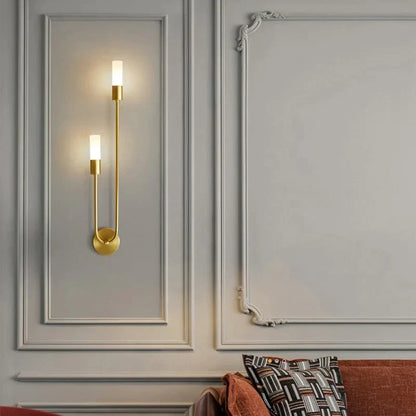Dual-Direction LED Wall Sconce with Up & Down Light for Bedroom, Hallway, and Living Room