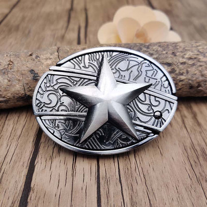 Western Accessory Clasp with Concealed Utility Feature for 1.5 in Straps | Decorative Zinc Alloy Hardware for Ranch, Rodeo & Everyday Wear