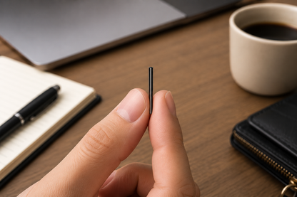 Ultra-Compact Digital Voice Recorder with 376-Hour Storage Capacity for Meetings, Lectures, Interviews