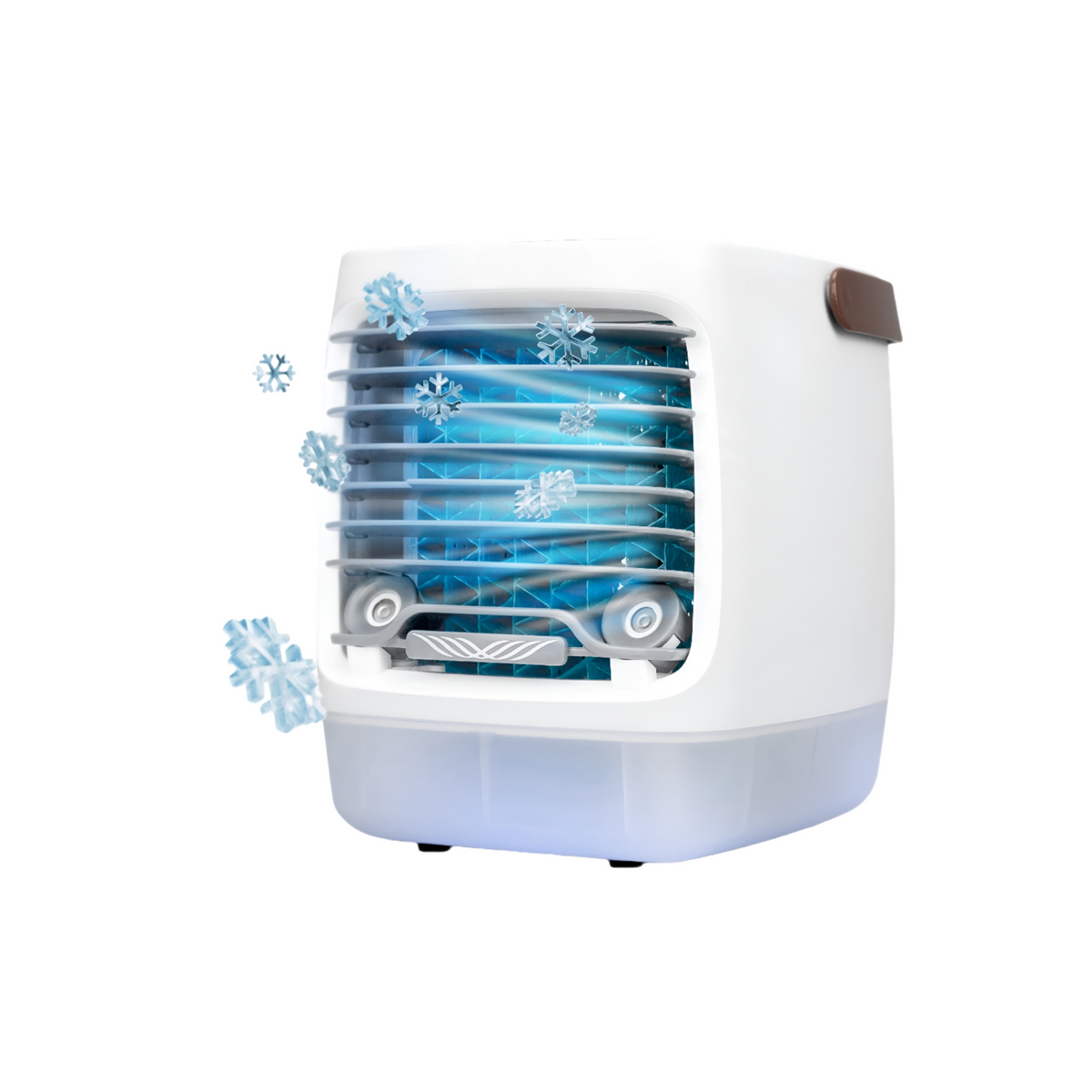 Portable Evaporative Personal Air Cooler – USB Rechargeable Desktop Fan with Adjustable Speed & Quiet Operation for Home, Office & Travel