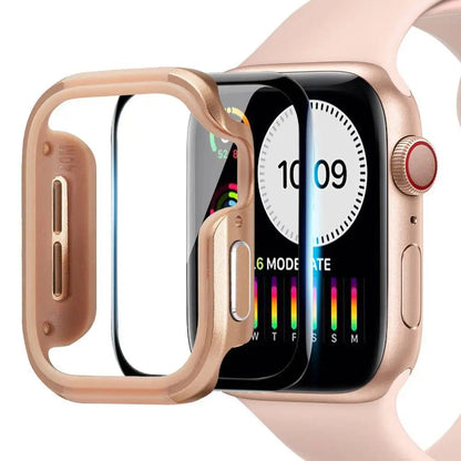 Aluminum Protective Case for Apple Watch Series 4 & 5 – 40mm or 44mm Full-Coverage Shell