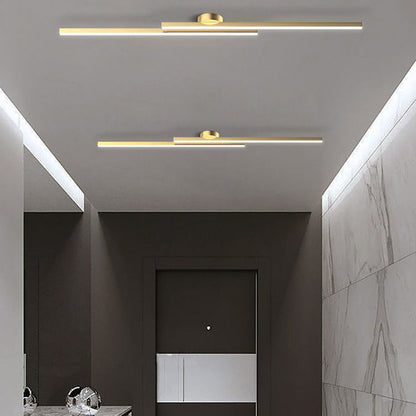 Semi-Flush LED Ceiling Light – Modern Aluminum Design, Dimmable & Color-Changing Options for Bedroom, Living Room & Kitchen