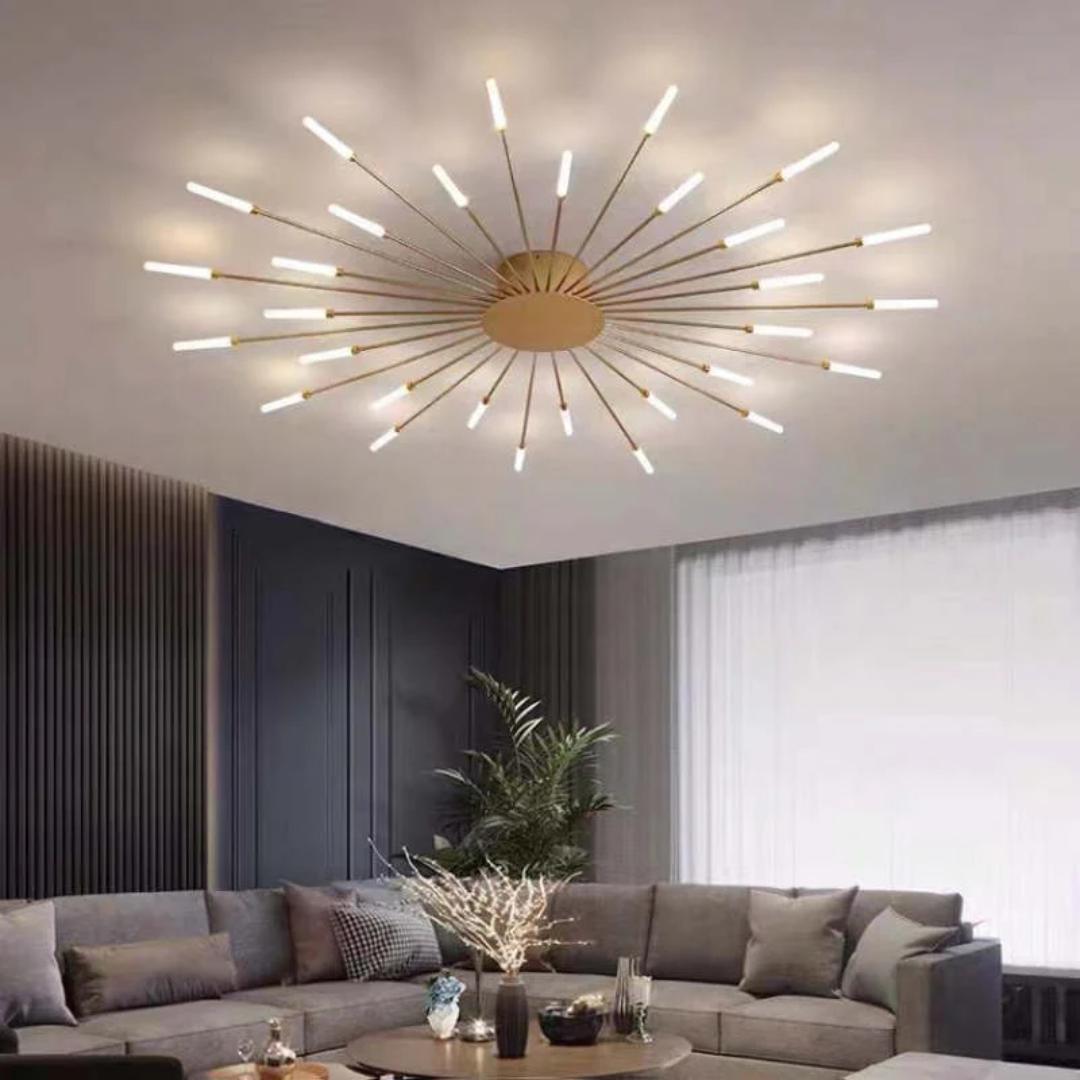 Ortekor Modern LED Flush Mount Ceiling Light with Energy-Efficient Illumination | Sleek Design for Living Rooms and Bedrooms