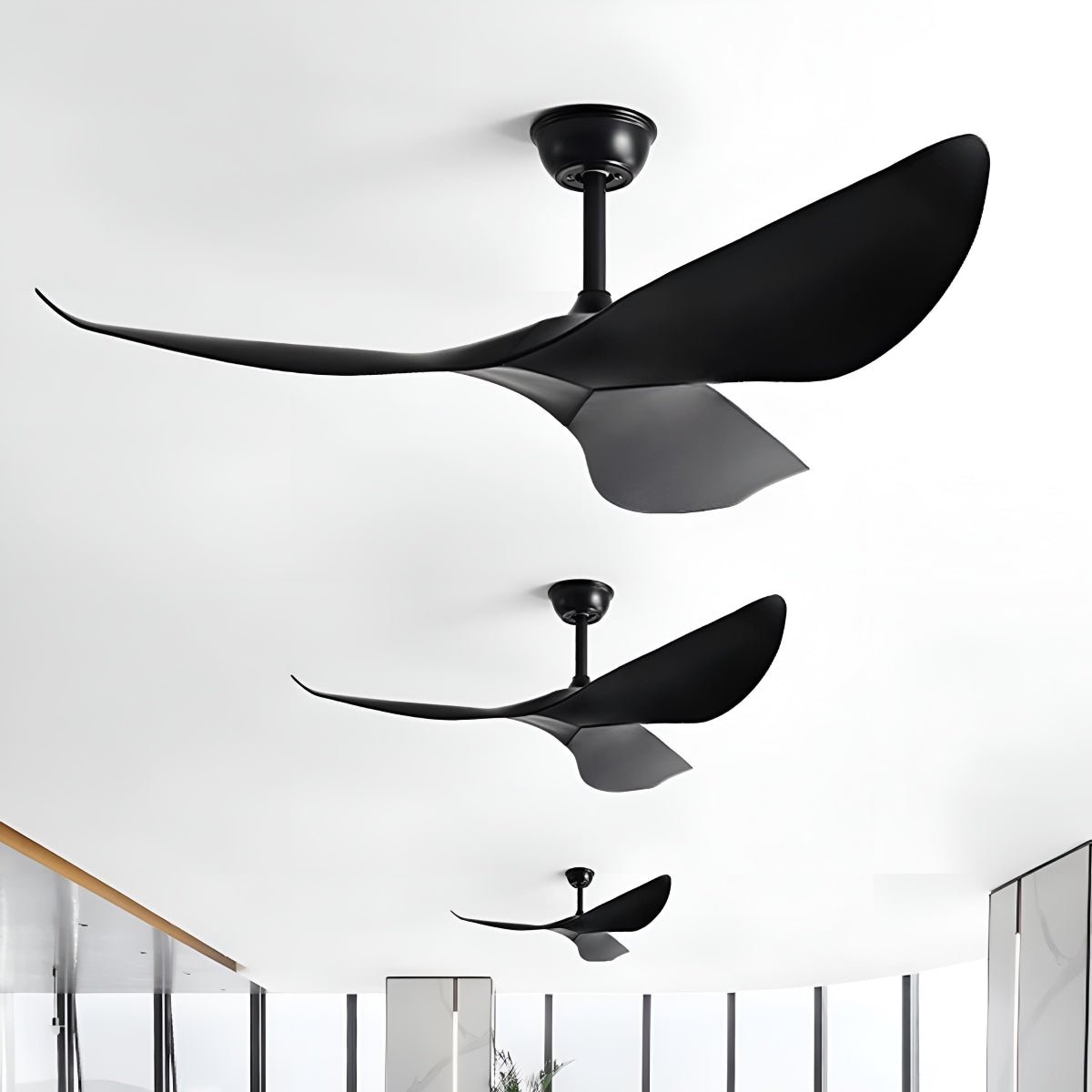 52-Inch Whisper-Quiet DC Motor Fan with Remote, Reversible Airflow & 6-Speed Control for Bedrooms and Open-Plan Living Spaces