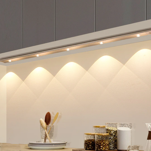 Wireless Under Cabinet Lighting | Adjustable LED Puck Lights with Motion Sensor | Perfect Ambiance for Kitchen and Home