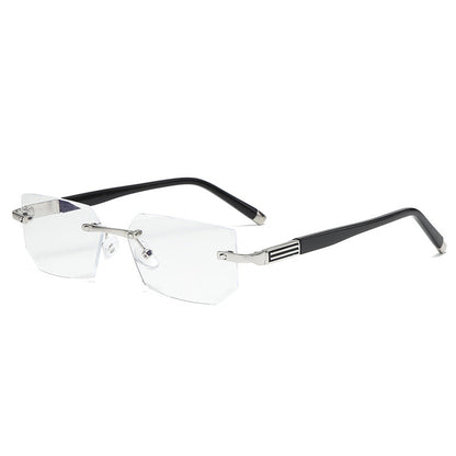 Progressive Reading Glasses with Screen Filter | No-Line Bifocals for Computer Work & Reading | Lightweight Titanium Frame | Anti-Fatigue
