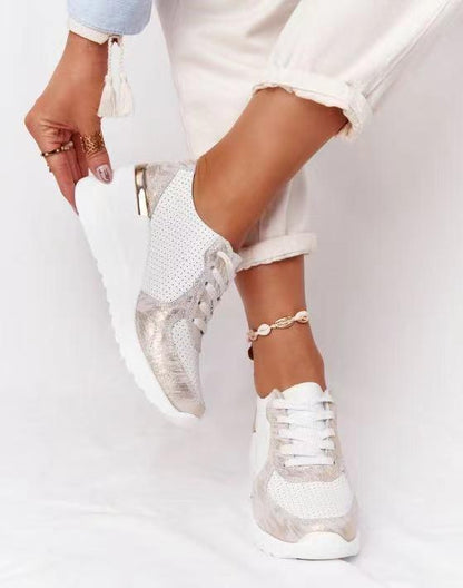 Women's Lightweight Athletic Sneakers – Breathable Mesh, Cushioned Insole, Anti-Slip Sole, Reinforced Heel Support – US Sizes 6–10.5