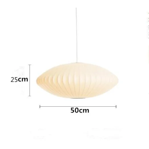 Handwoven Silk Sphere Suspension Fixture White for Dining Areas Living Rooms Bedrooms Ambient Overhead Lighting Touch Control Iron Frame Wov