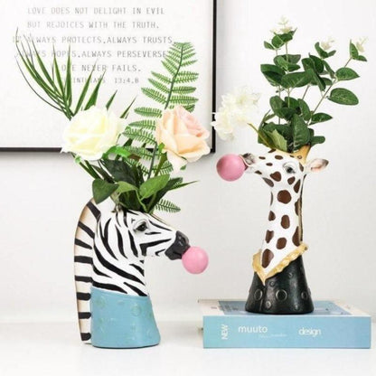 Wild Bubblegum Creature Vase