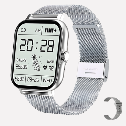 Safety Tracking Smartwatch with Real-Time GPS and Emergency SOS Alert Button for Seniors and Independent Living