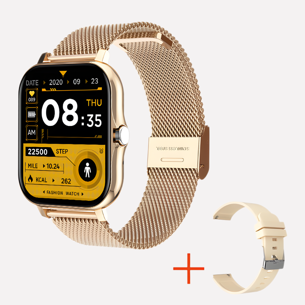 Safety Tracking Smartwatch with Real-Time GPS and Emergency SOS Alert Button for Seniors and Independent Living