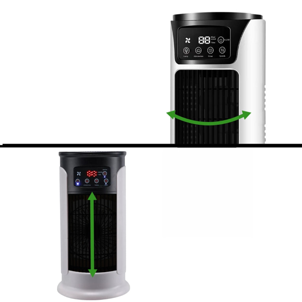 Slim Portable Tower Air Cooler – USB-Powered Personal Fan, No Setup Required
