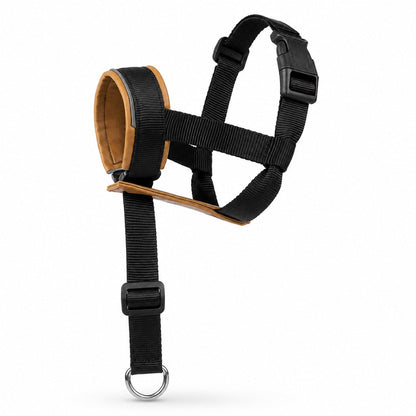 Ortekor No-Pull Dog Head Halter for Daily Walks - Adjustable Padded Training Muzzle to Help Reduce Pulling