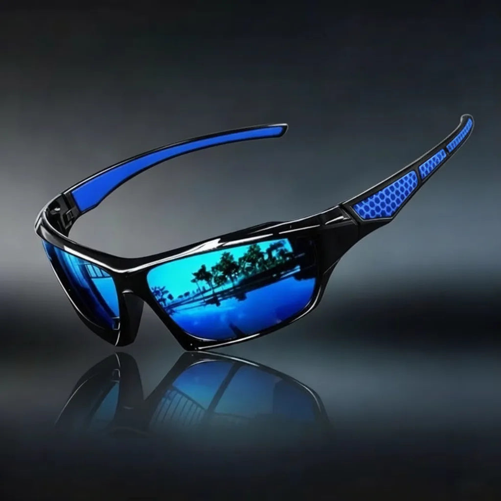 Polarized Metal Sunglasses with UV400 Protection for Men & Women | Driving Sports Outdoor Eyewear