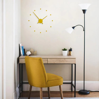 Contemporary Elegance | Modern Wall Clock with Accurate Timekeeping | Sleek Design for Any Interior