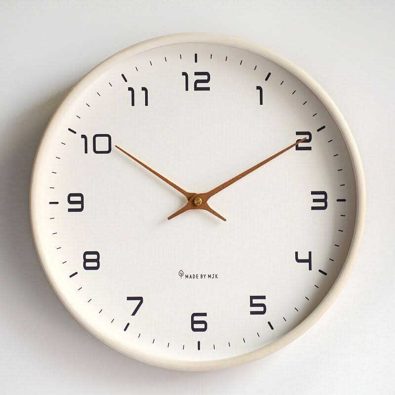 Tranquil Timekeeper – Stylish Silent Wood Wall Clock