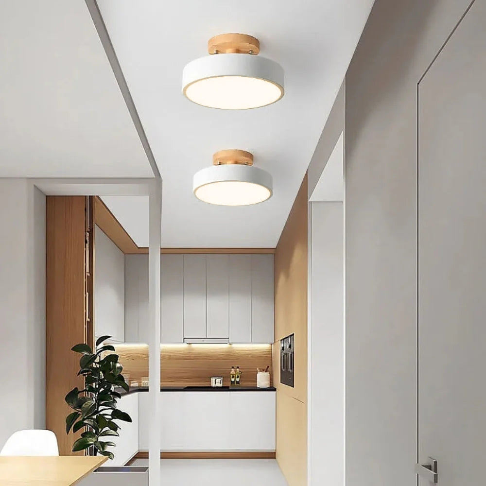 Nordique – Modern Semi-Flush LED Ceiling Light