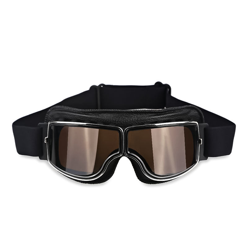 Protective Eyewear for Prescription Glasses – Anti-Fog Safety Goggles with UV Shield & Adjustable Strap for Motorcycle Riding, Outdoor