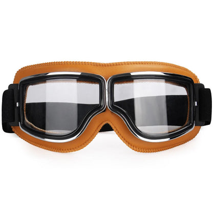 Protective Eyewear for Prescription Glasses – Anti-Fog Safety Goggles with UV Shield & Adjustable Strap for Motorcycle Riding, Outdoor