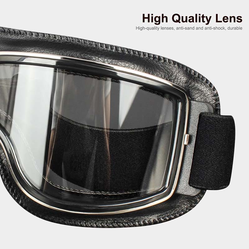 Protective Goggles That Fit Over Prescription Glasses – Anti-Fog UV Shield for Motorcycle Riding Biking Outdoor Work & Sports Activities